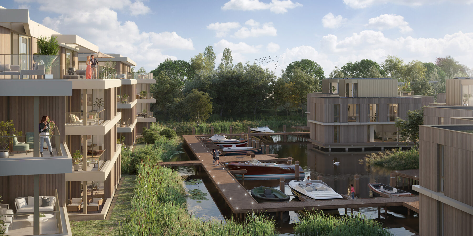 Vlietvoorde Plas - Leidschendam VIA landscape