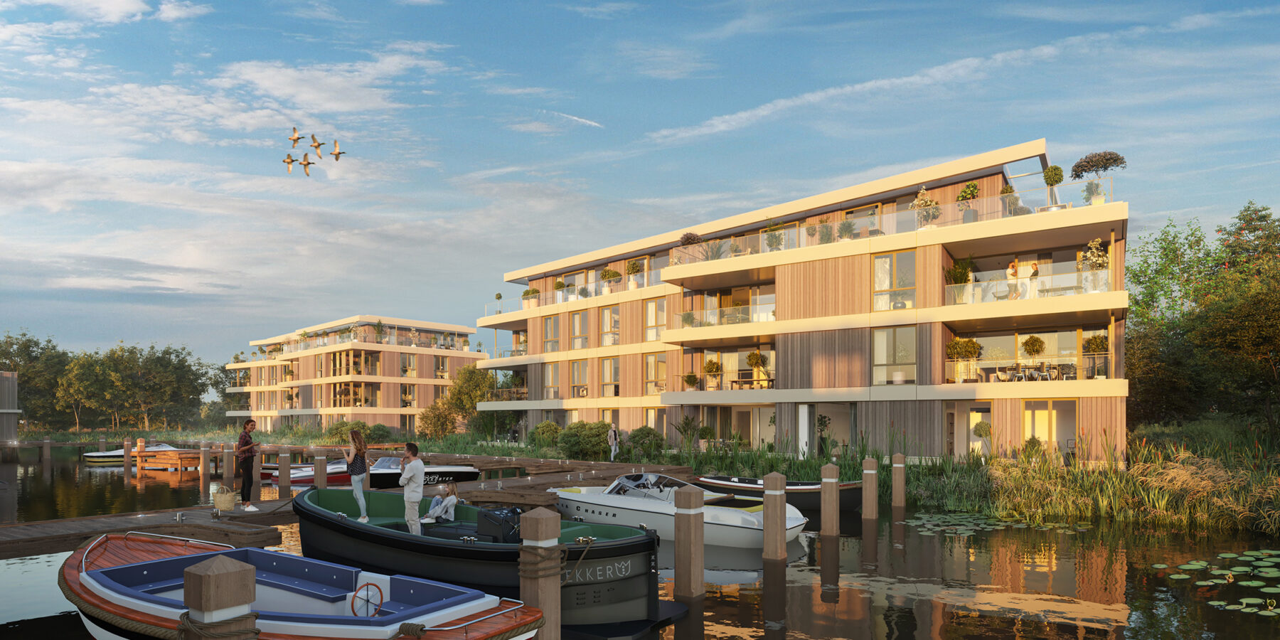 Vlietvoorde Plas - Leidschendam VIA landscape
