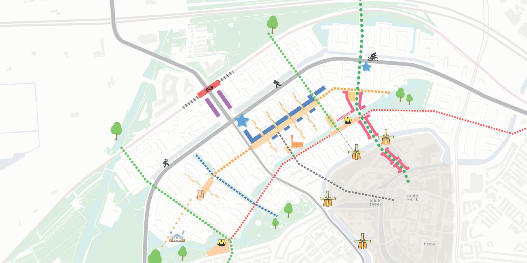 Herstructurering Nieuwland Midden - Schiedam