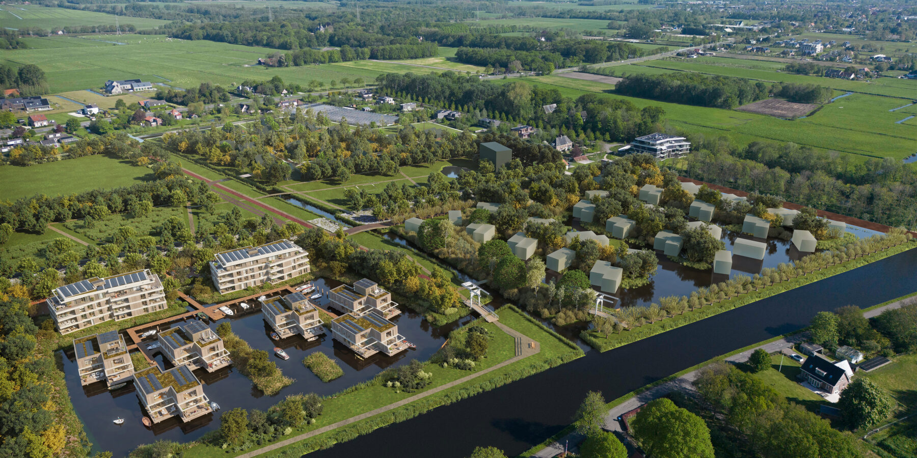 Vlietvoorde Plas - Leidschendam VIA landscape