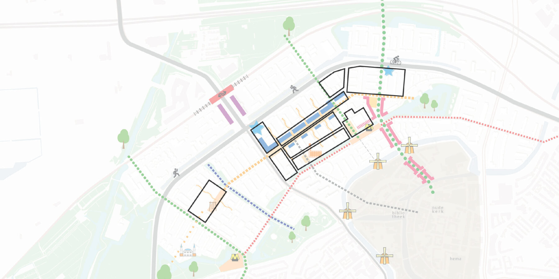 Herstructurering Nieuwland Midden - Schiedam