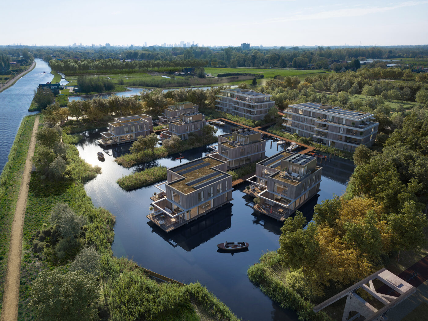 Vlietvoorde Plas - Leidschendam VIA landscape