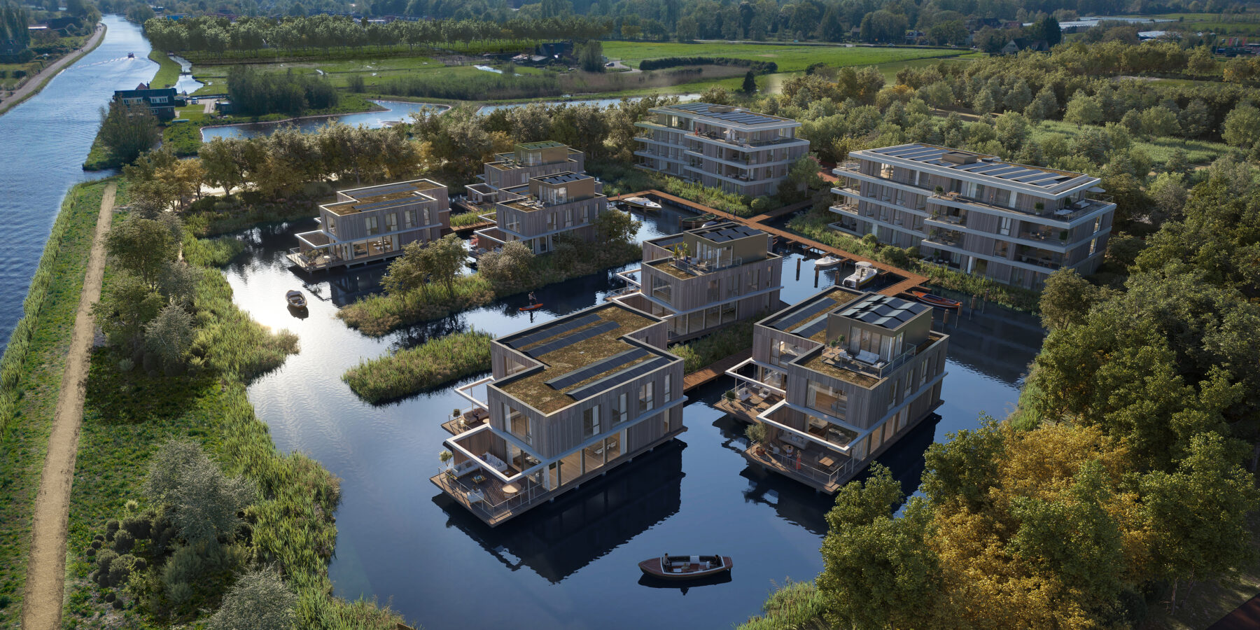 Vlietvoorde Plas - Leidschendam VIA landscape