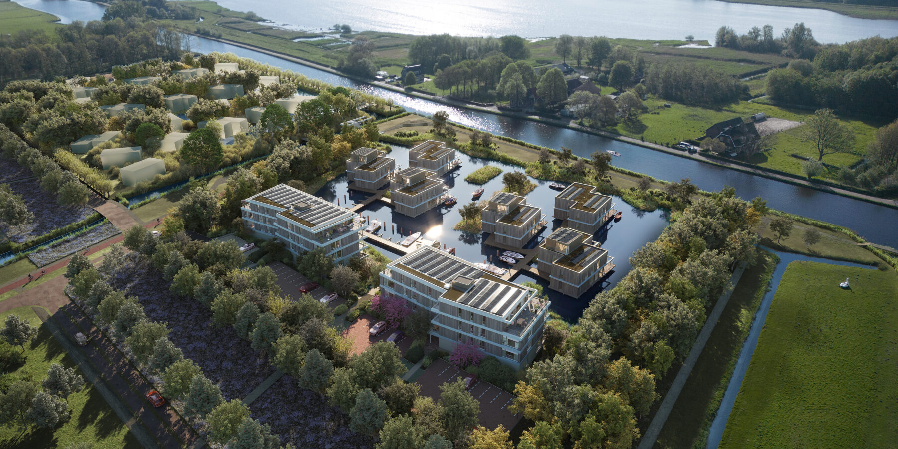 Vlietvoorde Plas - Leidschendam VIA landscape