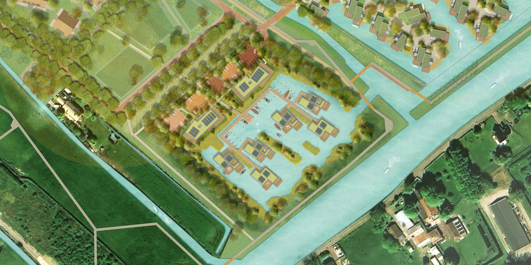 Vlietvoorde Plas - Leidschendam VIA landscape